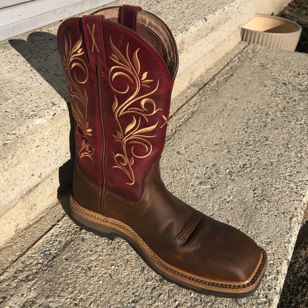 Twisted-X Women’s Steel Toe 7.5 - Picture 2 of 15